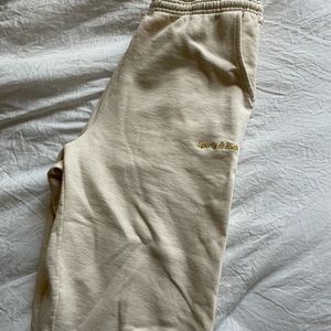 sporty and rich sweatpants